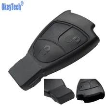 OkeyTech For Mercedes Benz C E ML S SL SLK CLK AMG Soft 3 Buttons Car Smart Key Case Cover Replacement Free Shipping FOB