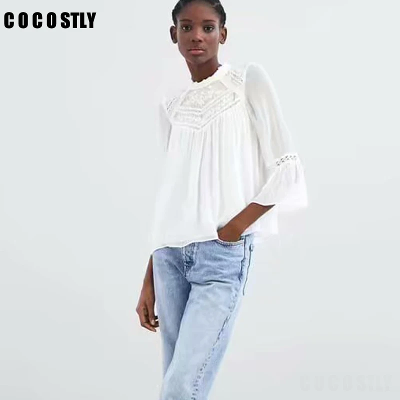 

women fashion long sleeve chiffon pleated blouse shirts women o neck casual business blusas femininas chemise tops