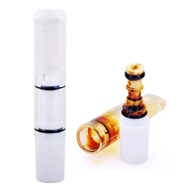 

10Pcs A Pack Regular Cigarettes Filter Holder Food Grade Plastic Circular Washable Healthy Cigarette Filters