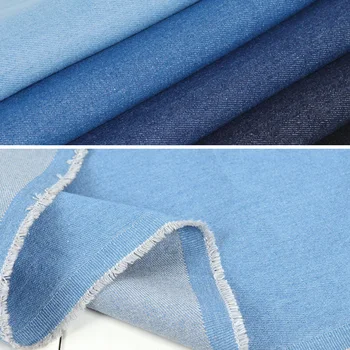 

80% cotton denim fabric cloth for coat DIY pants Jackets dress handmade Clothes,width 1.5m*length 1m,I259
