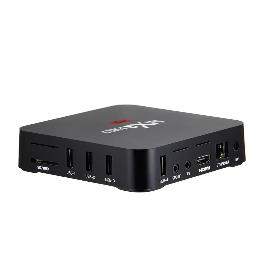 MXQpro Smart Android tv Box 7 1 2 Гб 16 четырехъядерный процессор Amlogic S905W ГБ 8 4K 4 ГГц wifi можно