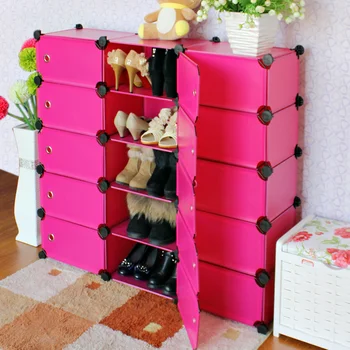 

Shoe Rack Shoe Cabinet For Living Room Home Furniture Shelf To Shoe Shoe Storage Portable HS-15