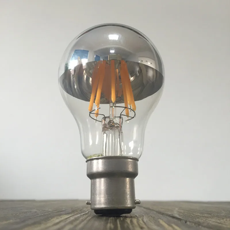 a60 led filament bulb b22 220v ce rohs 8w energy saving lamp warm white 360 dergee home lighting | Освещение