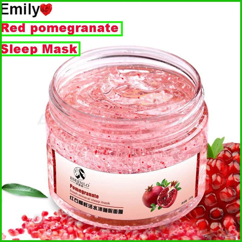 Buy Red Pomegranate Sleeping Mask Face Care Whitening