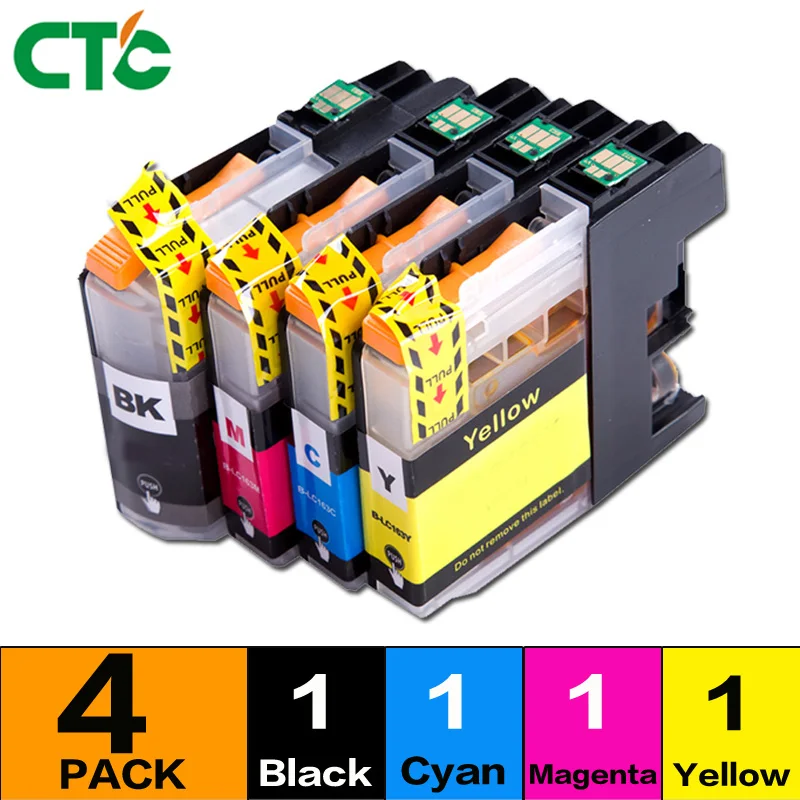 

1 set LC233 Ink cartridges compatible B-LC233 for Brother DCP-J4120DW MFC-J4620DW MFC-J5320DW MFC-J5720DW J562DW J480DW J680DW