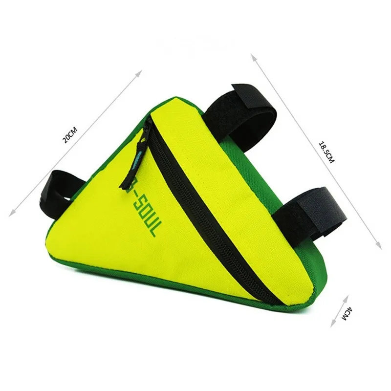 Best Bike Bicycle Cycling MTB Front Tube Frame Phone Waterproof Bicycle Bag Triangle Pouch Frame Saddle Holder Bycicle Accessories 5