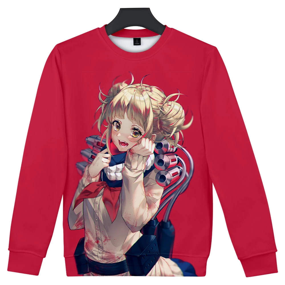 

3D Sweatshirts My Hero Academic Printed O-Neck Sweatshirts Women/Men casual Streetwear 2019 Casual Trendy cool Clothes max 4XL