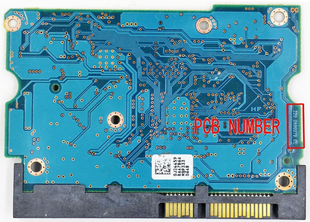 Placa de Circuito de Disco Rígido Inflável 220 0a90379 01 0j21731 0j24459 0j21750 0j21710 Hus724020ala640 - Imagem 2