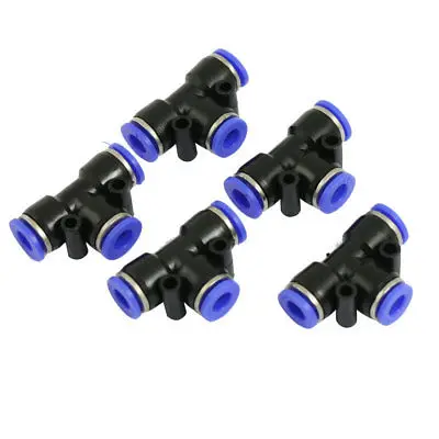 5 Pz 6Mm A 6Mm T A Forma Di One Touch Lato Push In Connettore Rapido