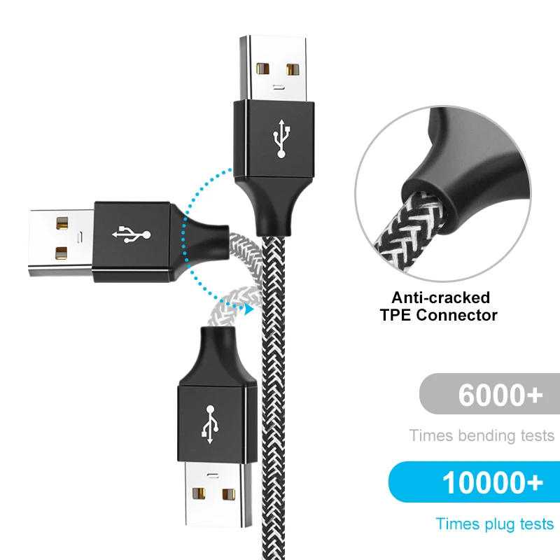 Coolreall Micro USB кабель 2.4A Быстрый кабель синхронизации данных и зарядки для samsung huawei Xiaomi быстрое зарядное устройство мобильного телефона USB кабель