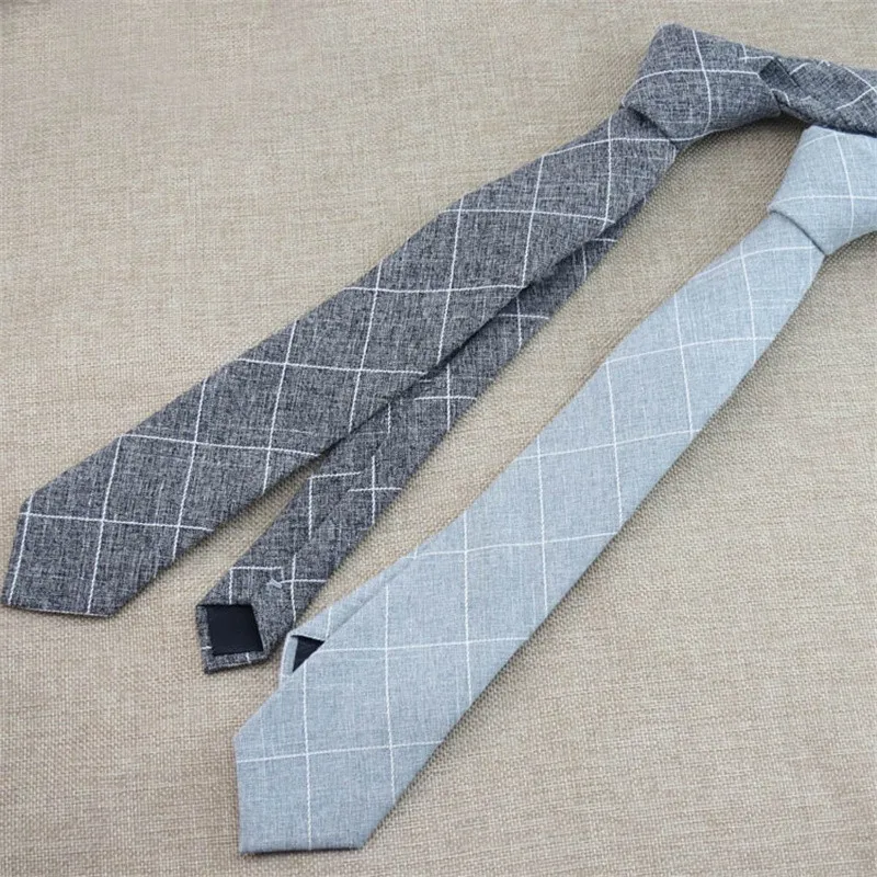 Модные мужские деловые галстуки для мужчин хлопчатобумажный галстук бабочка Свадебный Классический Клетчатый и полосатый галстук тонкий