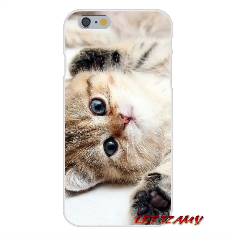 Мяу Прекрасный милый кот kitty Тонкий силиконовый чехол для телефона htc один M7 M8 A9 M9