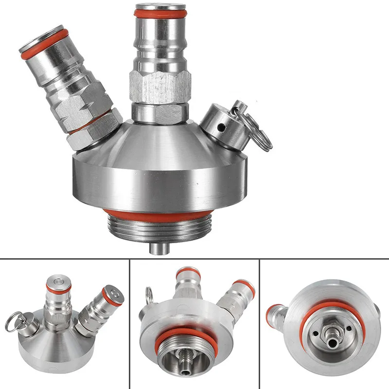 

Mayitr Stainless Steel Beer Dispenser Mini Keg Tap Dispenser for Homebrew Spear Craft Growler Kegging Equipment