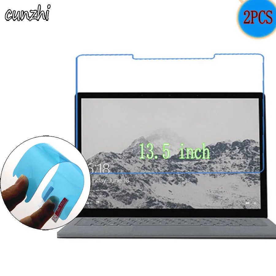 

2PCS Clear Soft TPU Nano-coated Screen Protector Protective Film For Microsoft Surface Laptop 13.5inch Tablet