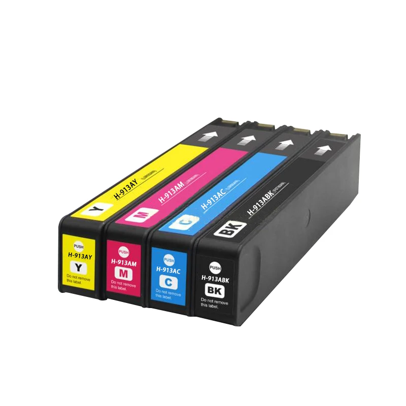 4PK compatible hp 913a ink cartridge for hp PageWide 352dw/377dw 452dw/452dn/477dw/477dn/552dw