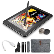 Cheapest Parblo Mast10 10.1″ Graphic Tablet Drawing Monitor 6 Shortcut Keys +Batteryless Pen Passive Pen+Mini DP to HDMI Adapter for Mac
