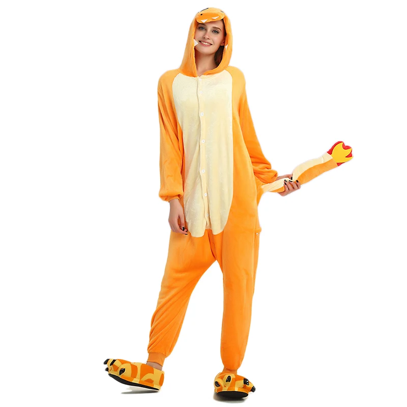 Pyjama Adulte Dragon Unisexe – Grenouillère Polaire Dragon – Costume Noël Halloween Carnaval Cosplay