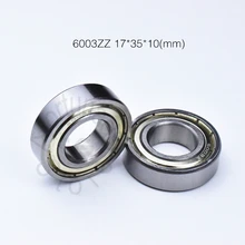 6003ZZ 17*35*10 (мм) 10 шт. стандартный металлический уплотнительный