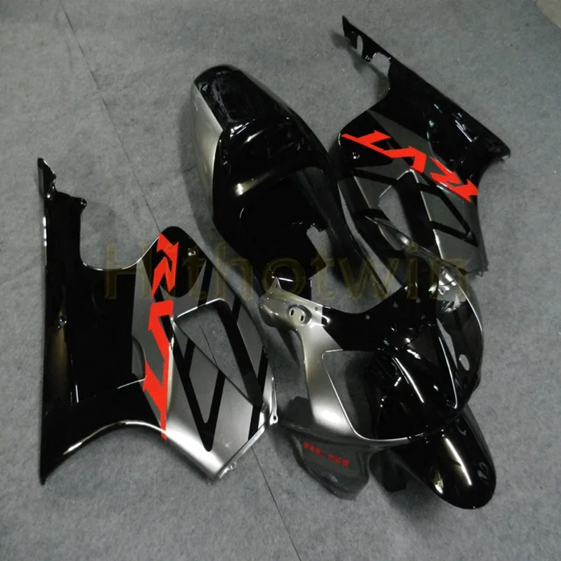 B Пользовательские мотоцикла хомут для HONDA VTR 1000 SP1 2000 2001 2002 2003 2004 2005 2006 RC51 ABS моторные Обтекатели+ винты+ красное серебро черный - Цвет: B