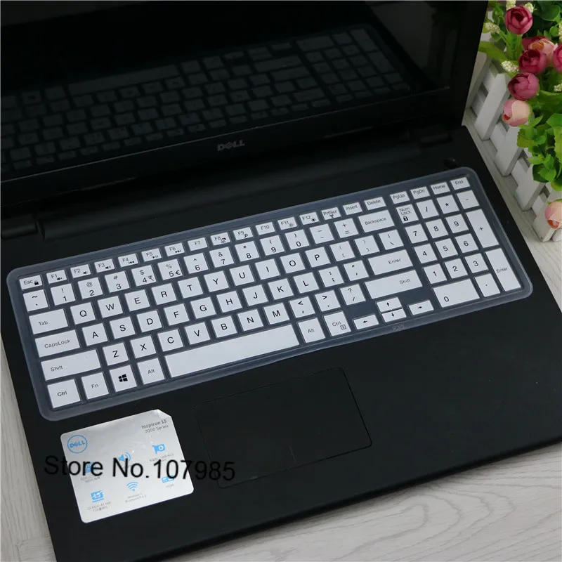 Водонепроницаемая обложка для клавиатуры ноутбука Dell Inspiron 17 3 5000 5767 5758|keyboard cover