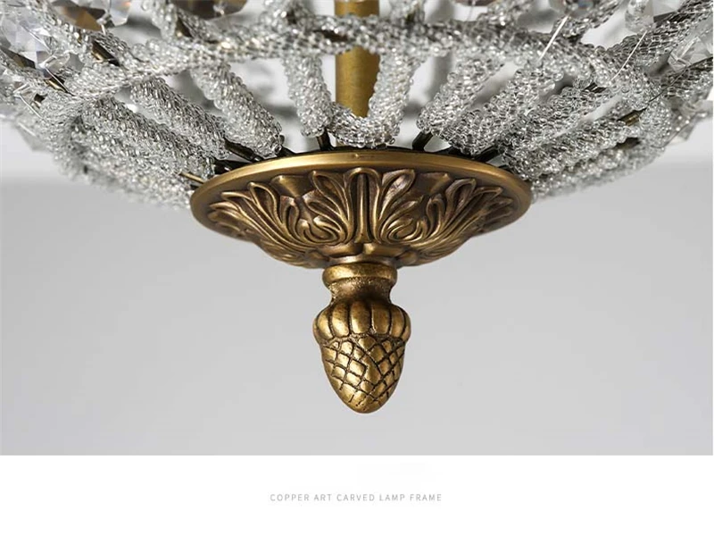 FUMAT European K9 Crystal Ceiling Lamps Antique Gold Round Ceiling Lights For Living Room Bed Room K9 Crystal Ceiling Lights FUMAT European K9 Crystal Ceiling Lamps Antique Gold Round Ceiling Lights For Living Room Bed Room K9 Crystal Ceiling Lights