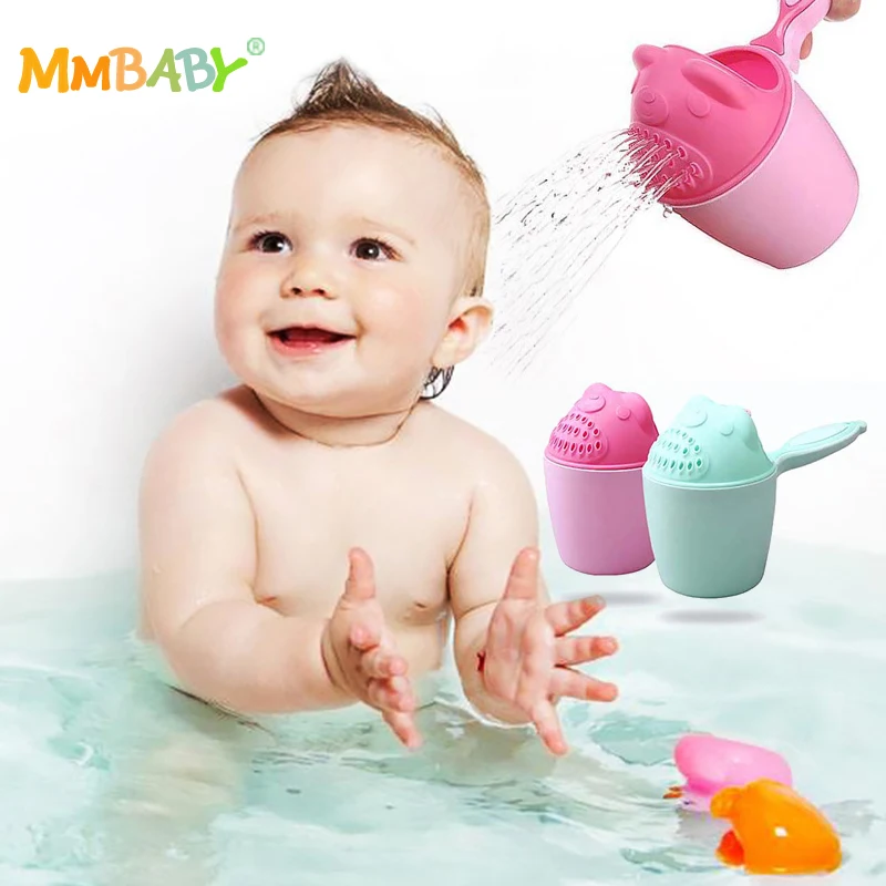 MMBABY/1 шт. новинка детская ложка с рисунком для душа купания детский шампунь чашка