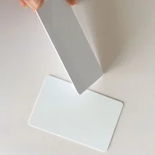 100 шт./лот ПВХ бесконтактная Смарт RFID IC карточка fudan F08 S50 13,56 МГц карты контроля доступа