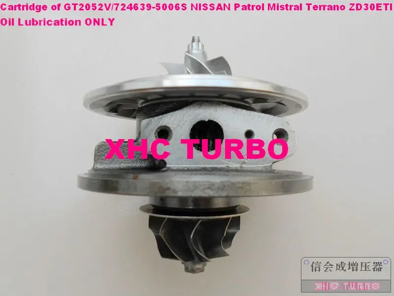 Картридж GT2052V/724639 705954 14411-zx900 Turbo Турбокомпрессоры для Nissan Mistral Patrol Terrano ZD30DTI/ETI 3.0l