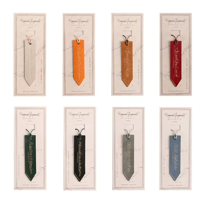 

Letter Of Lovers Leather Bookmarks Residual Debris Series 8 Selected Creative Reading Retro Old Textbook Bookmarks