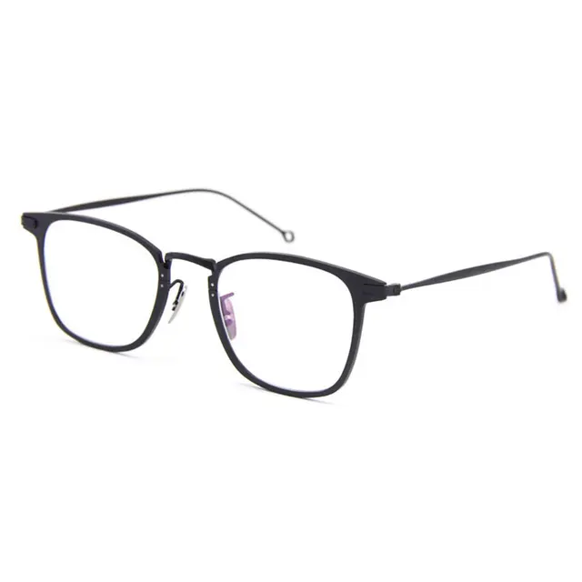 Fashion Eyeglasses Optical Prescription Pure Titanium Glasses Frame for Man Eyewear Spectacles