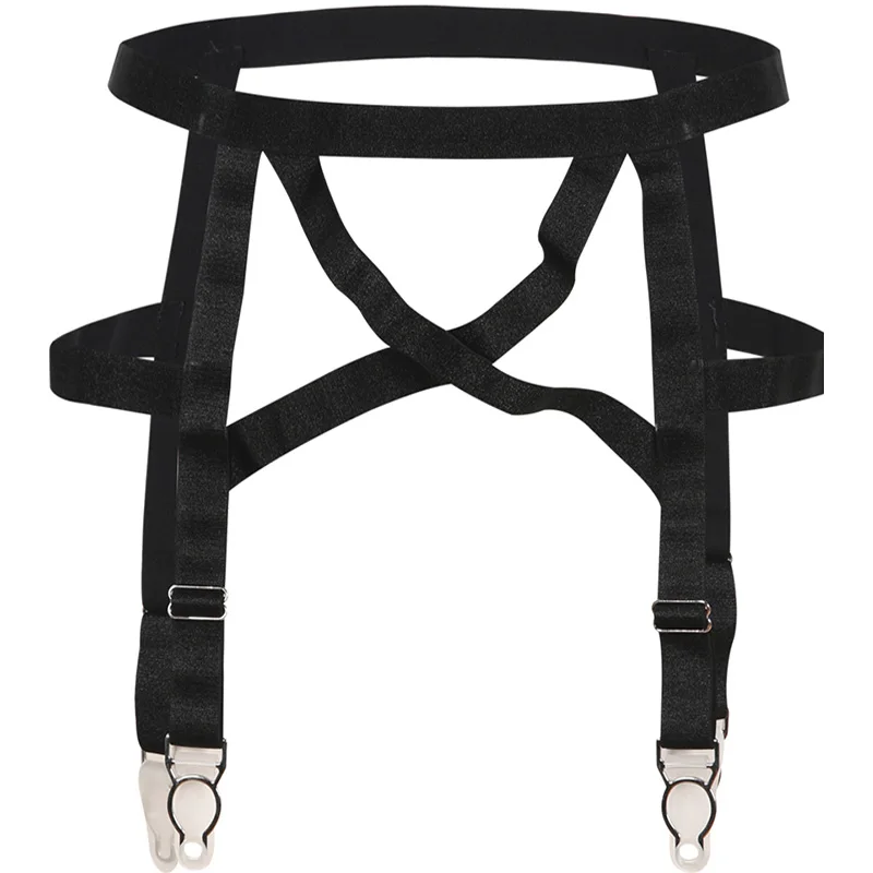 Goth Garters Harajuku Pastel Garter Belt Goth Harness Garter Stockings