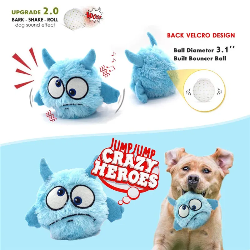 motion sensor dog toy