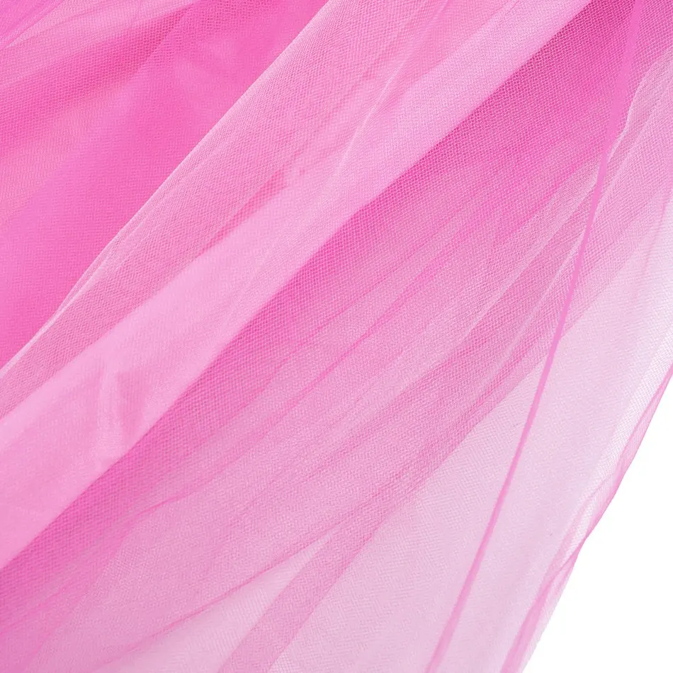 PaMaBa Авроры для девочек платье принцессы фантазия платье-пачка Розовый/Голубой цвет длинный рукав Аврора костюмы для косплея на Хэллоуин Костюмы