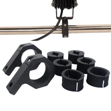 2-Pack Стандартный Монтажный кронштейн комплект Светодиодный светильник для бездорожья Горизонтальный зажим для трубки держатель для рулона крыши