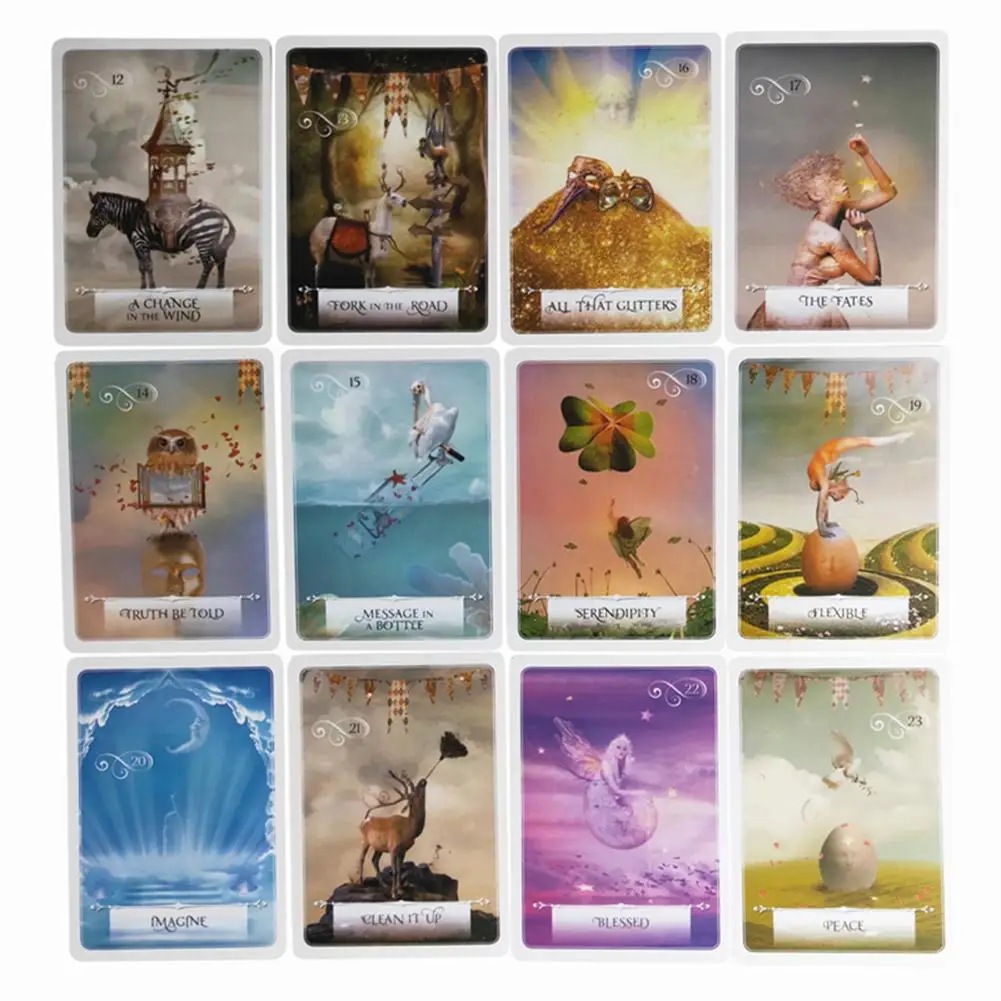 Новое поступление английская Вселенная Oracle Card Deck 52 карты, таинственные карты Таро руководство-гадание Fate настольная игра