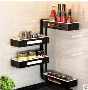 

Free shipping Kitchen shelves. Rack of rotators. Multi-functional storage shelves..