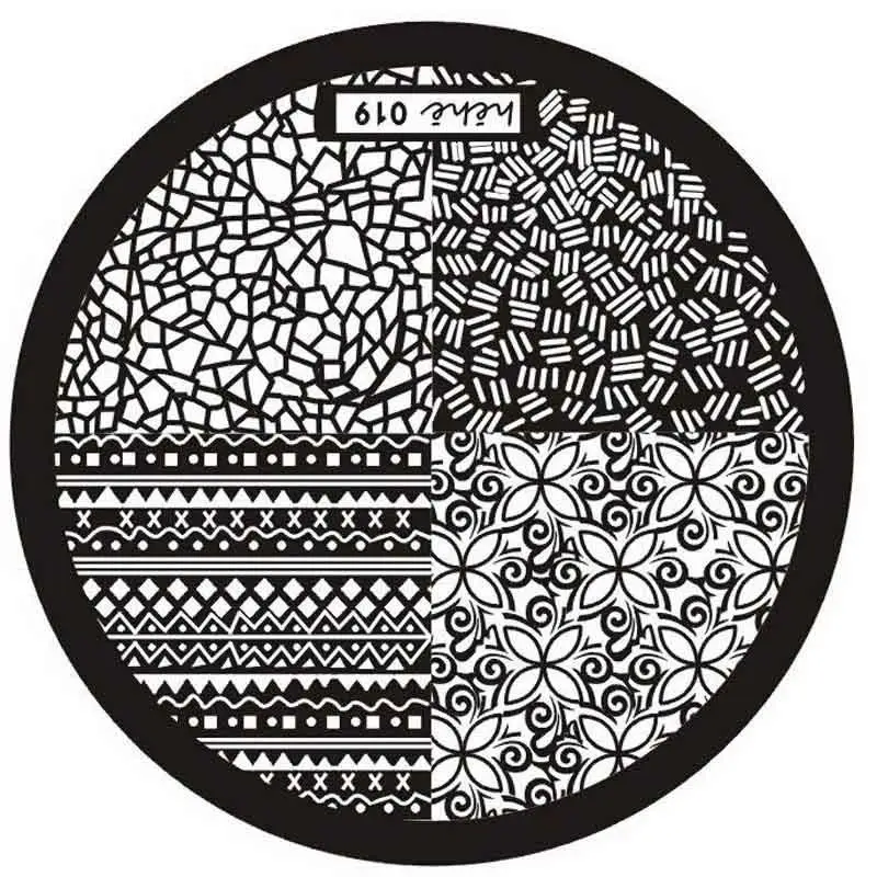 

New Hehe Series Nail Art Image Stamp Stamping Plates Manicure Template nail art Tool nails accessoires Beauty 9.27