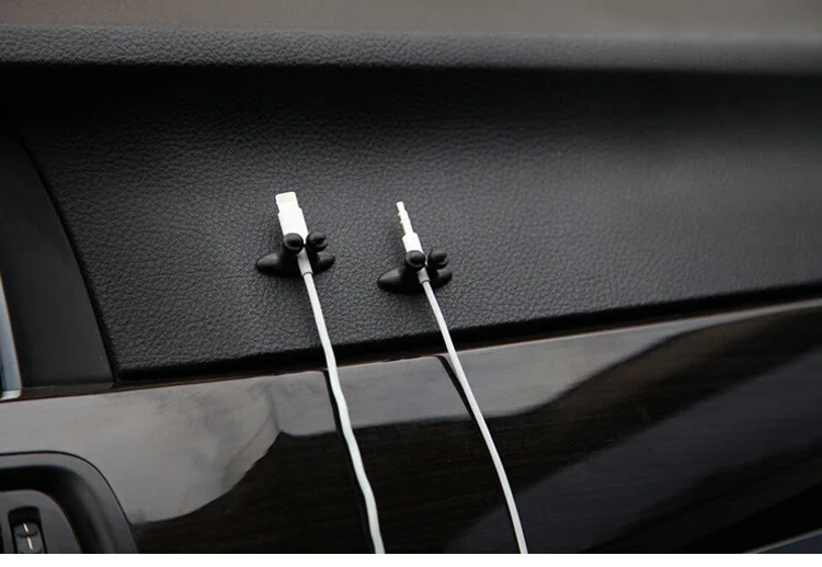 8Pcs High Quality Car Wire Cable Holder Multifunctional Tie Clip Fixer