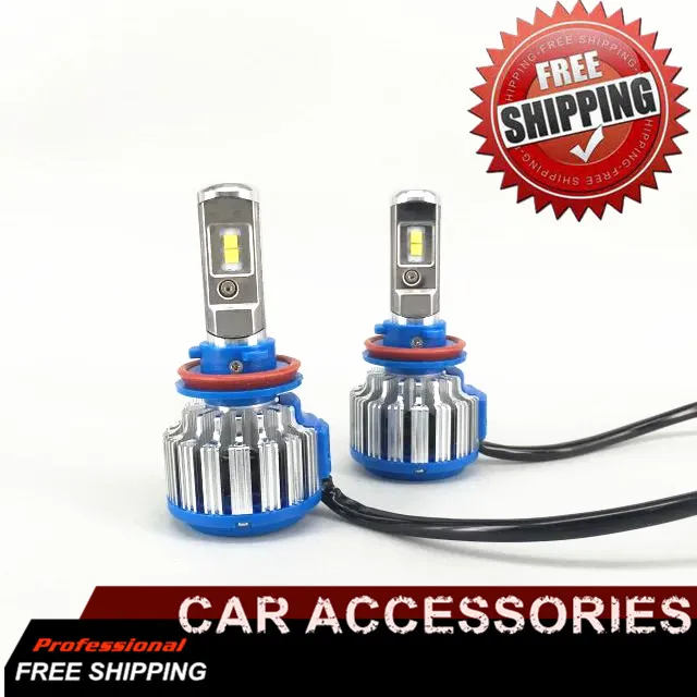 

H8 H9 H11 Led Headlight for Cars Motorcycles Front Fog Lighting Lamp Bulb 70W 7000Lm 6000K Xenon White DRL Daytime Running Light