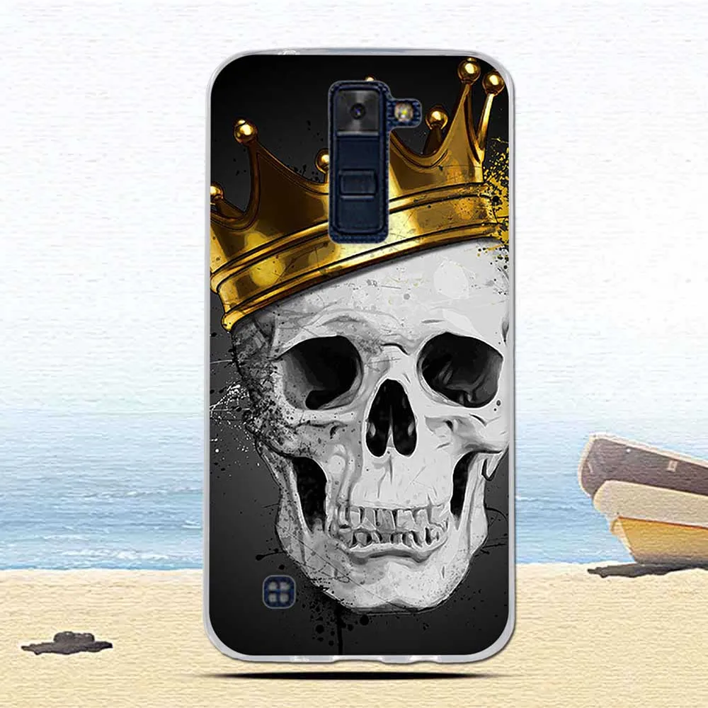 46 Мягкий чехол для LG K8 LTE K350 K350E K350N чехол силиконовый чехол для телефона Capa LG K8 чехол для LG K8 LTE чехол - Цвет: 46