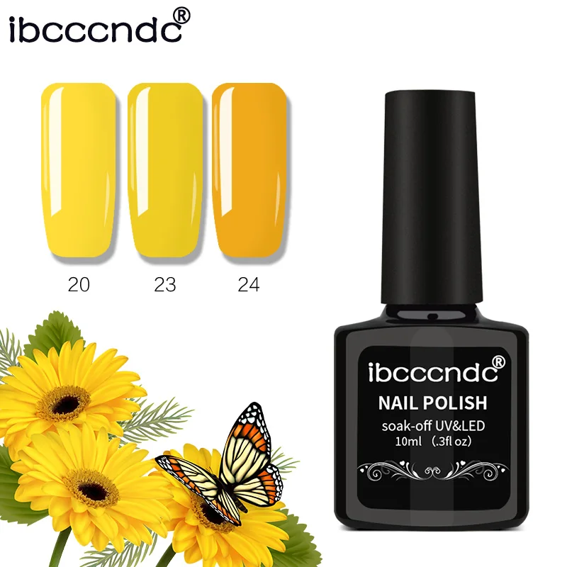 

Nail Art Design 10ml Gel Varnish Pure 120 Colors UV LED Gel Nail Polish Long-lasting Macaron Soak off Semi Permanent Gel Lacquer