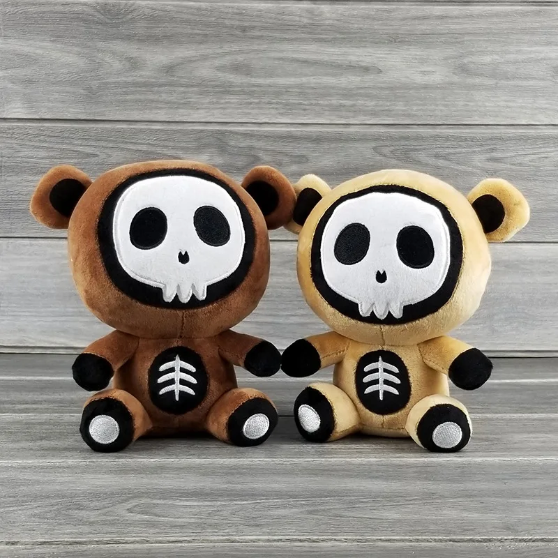 stuffed skeleton doll