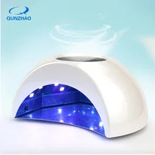 T2S 36 Вт УФ светодиодный светильник Сушилка для ногтей для лечения всех гелей Очистительная лампа для полировки воздуха вентилятор Система охлаждения сенсорный экран переключатель Сушилка для ногтей