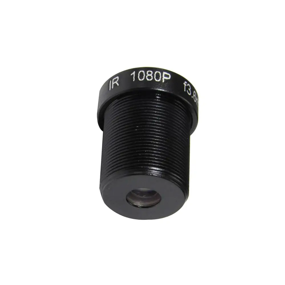 

5Pieces 2MP CCTV Camera 3.6mm Lens M12 Mount F1.8, 1/2.7" Image Format 90 Degree Surveillance CCTV Lens