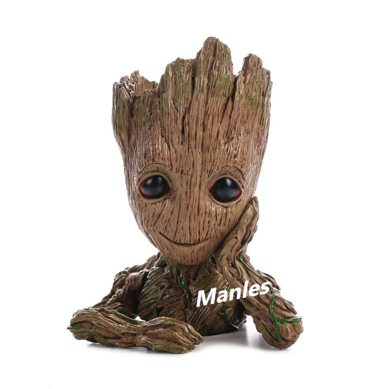 

Guardians of The Galaxy Pot 2 Costume Ekubannye in Pots Baby Groot Toy Action Figures Guard Costum Gift Kid Flowerpot Gardening
