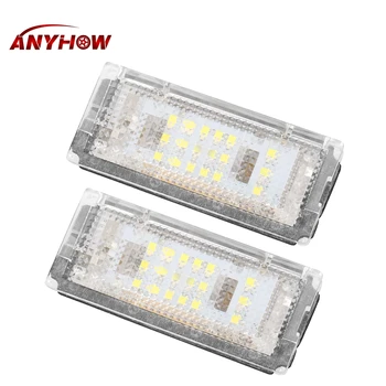 

2x License Plate Light 6000k White LED Number Plate Lights LED Light Plate Car LED Lamp Bulbs for BMW E46 4D 98-03