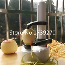 Многофункциональный Электрический Овощи Фрукты Яблоко Пилер автоматическая машина пилинг touch Автоповорот Овощечистка 2 Нержавеющая сталь лезвия