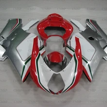 Для MV AGUSTA F4 1000 CC 2005-2006 обтекатель 05 набор для всего тела 2006 серебристо-белый красный мотоцикл обтекатель