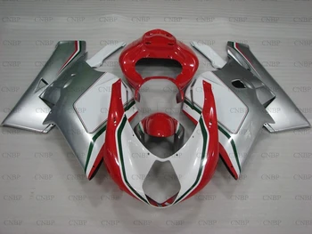 

for MV AGUSTA F4 1000 CC 2005 - 2006 Fairing 05 Full Body Kits 2006 Silvery White Red Motorcycle Fairing