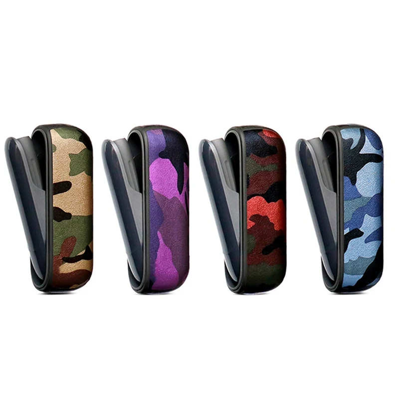 

4 Colors Camo Case For IQOS 3.0 Holder Wallet Pouch Bag Protective Cover For IQOS3.0 Case E Cigarette Carry Leather Case